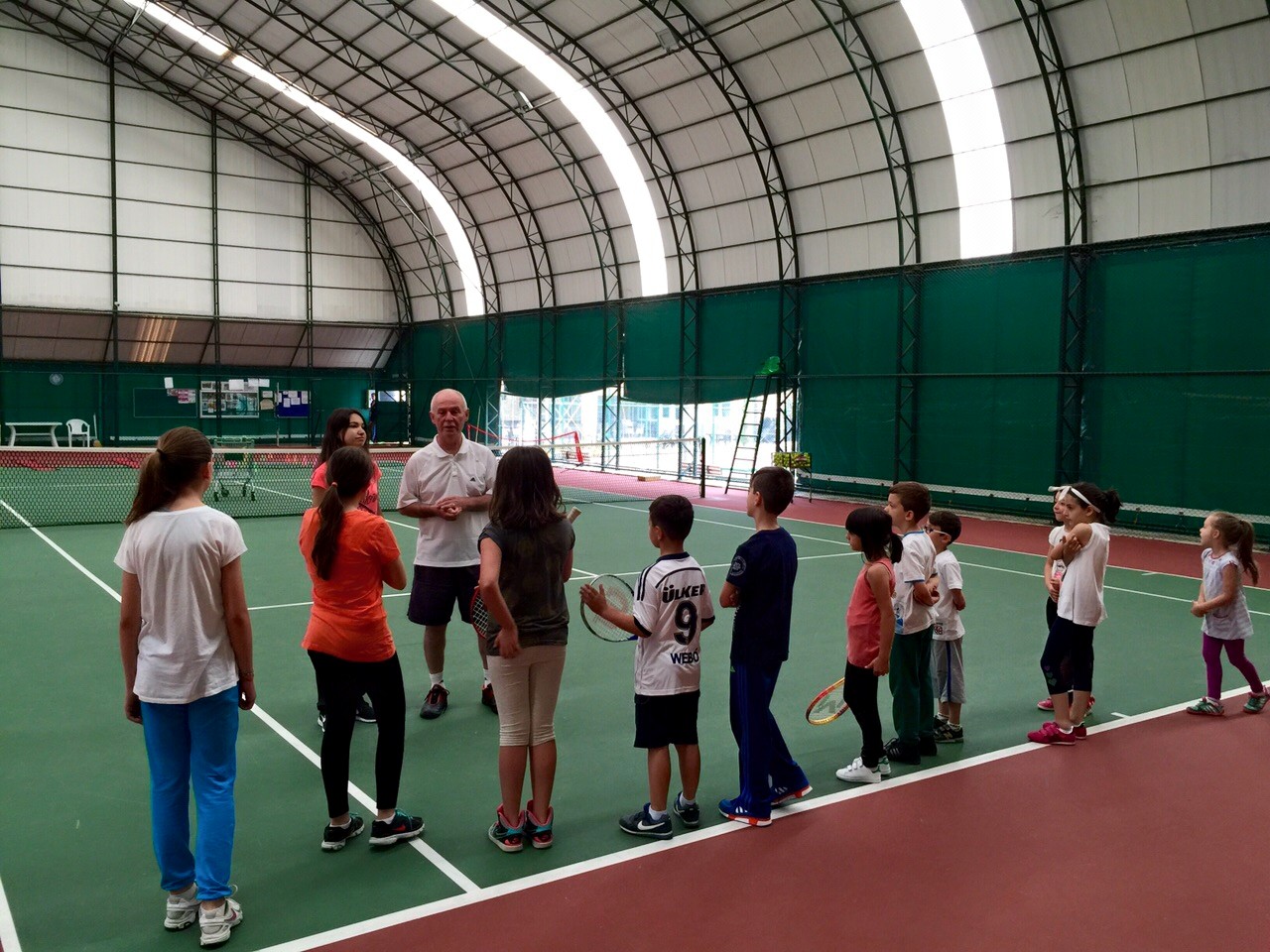 Tenis Kursumuz Başladı
