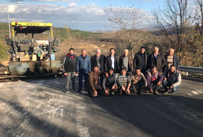 Üvezpınar Mahallesi Asfalt Çalışmalarında Son Durum....