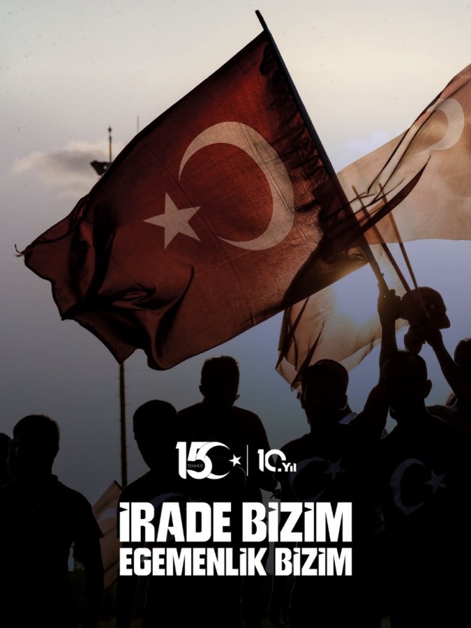 15 TEMMUZ DMOKRASİ ve MİLLİ BİRLİK GÜNÜNDE VATAN UĞRUNA CANLARINI FEDA EDEN AZİZ ŞEHITLERİMİZİ RAHMETLE ANIYORUZ