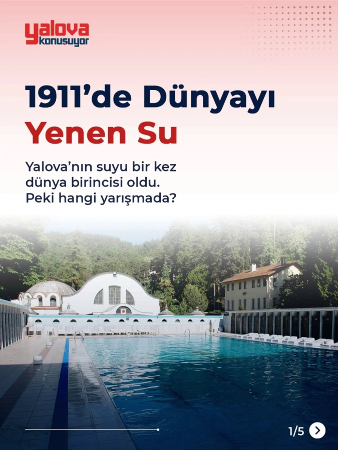1911' DE  DÜNYAYI YENEN SU