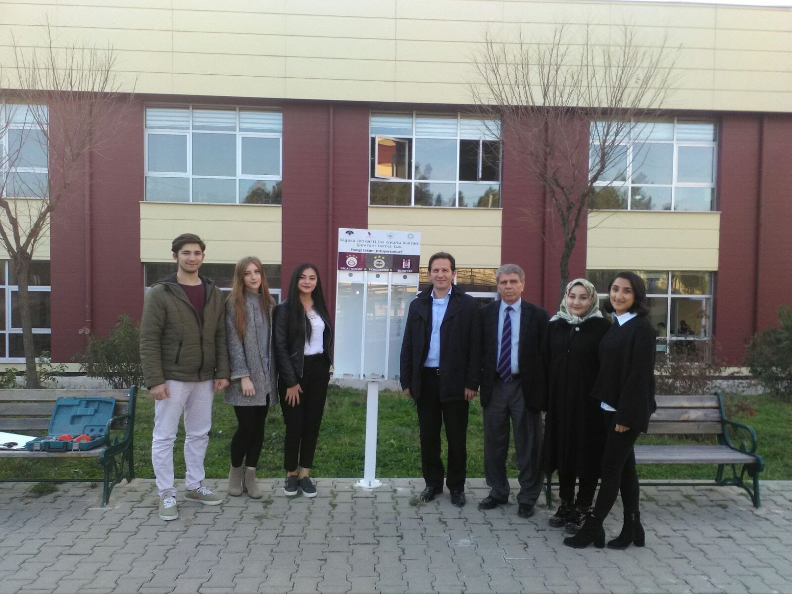 ÖĞRENCİLERİMİZLE iZMARİT PROJESİNİ HAYATA GEÇİRDİK