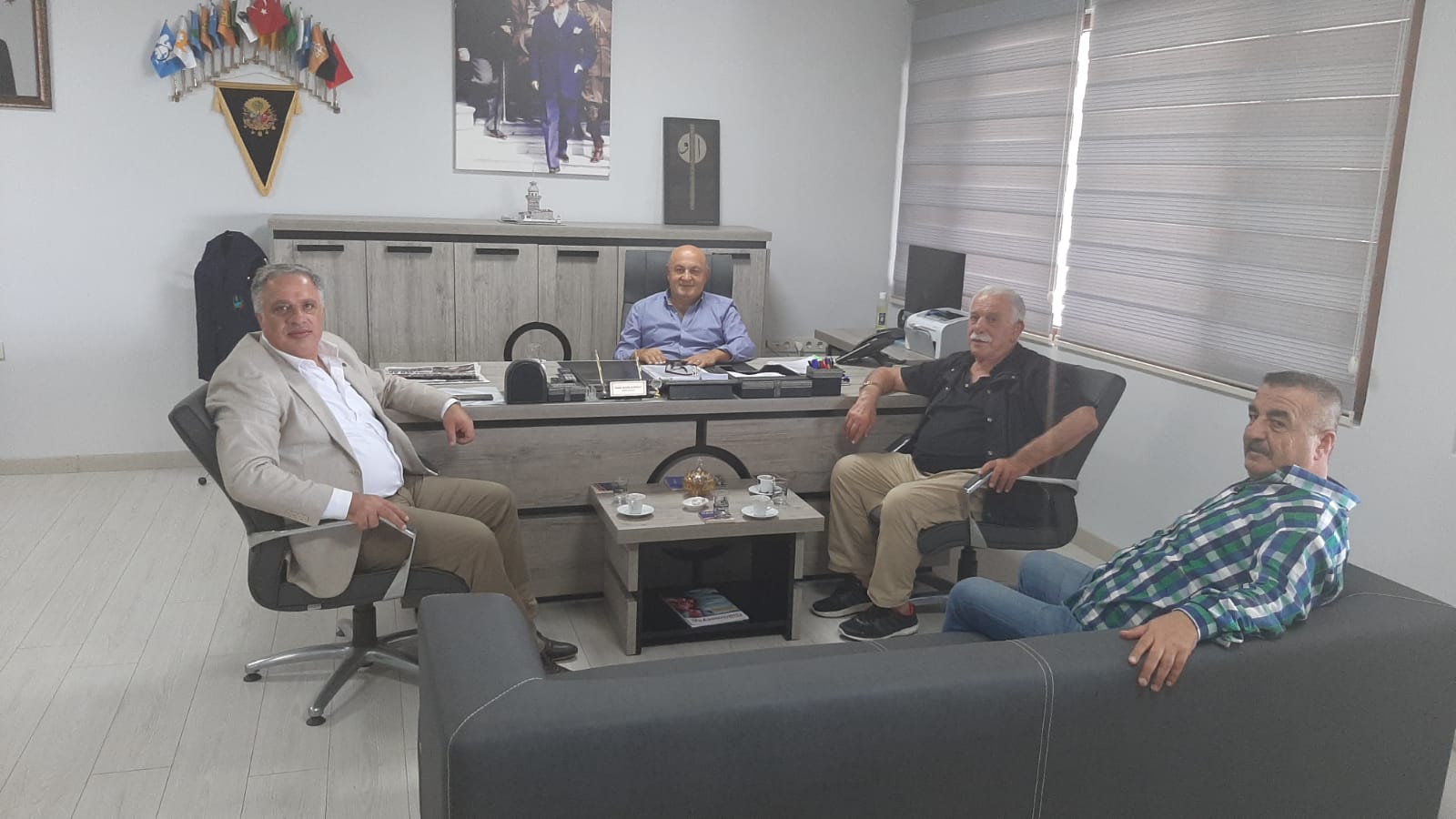 BAŞKANIMIZDAN YEŞİL KÖRFEZ BİRLİĞİNE ZİYARET