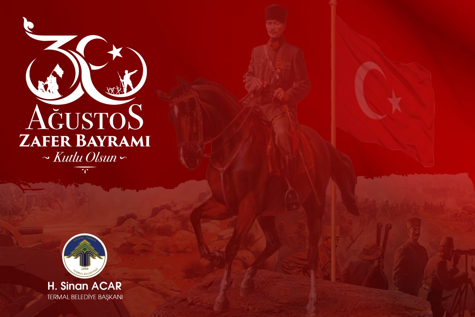 BAŞKANIMIZDAN 30 AĞUSTOS ZAFER BAYRAMI MESAJI