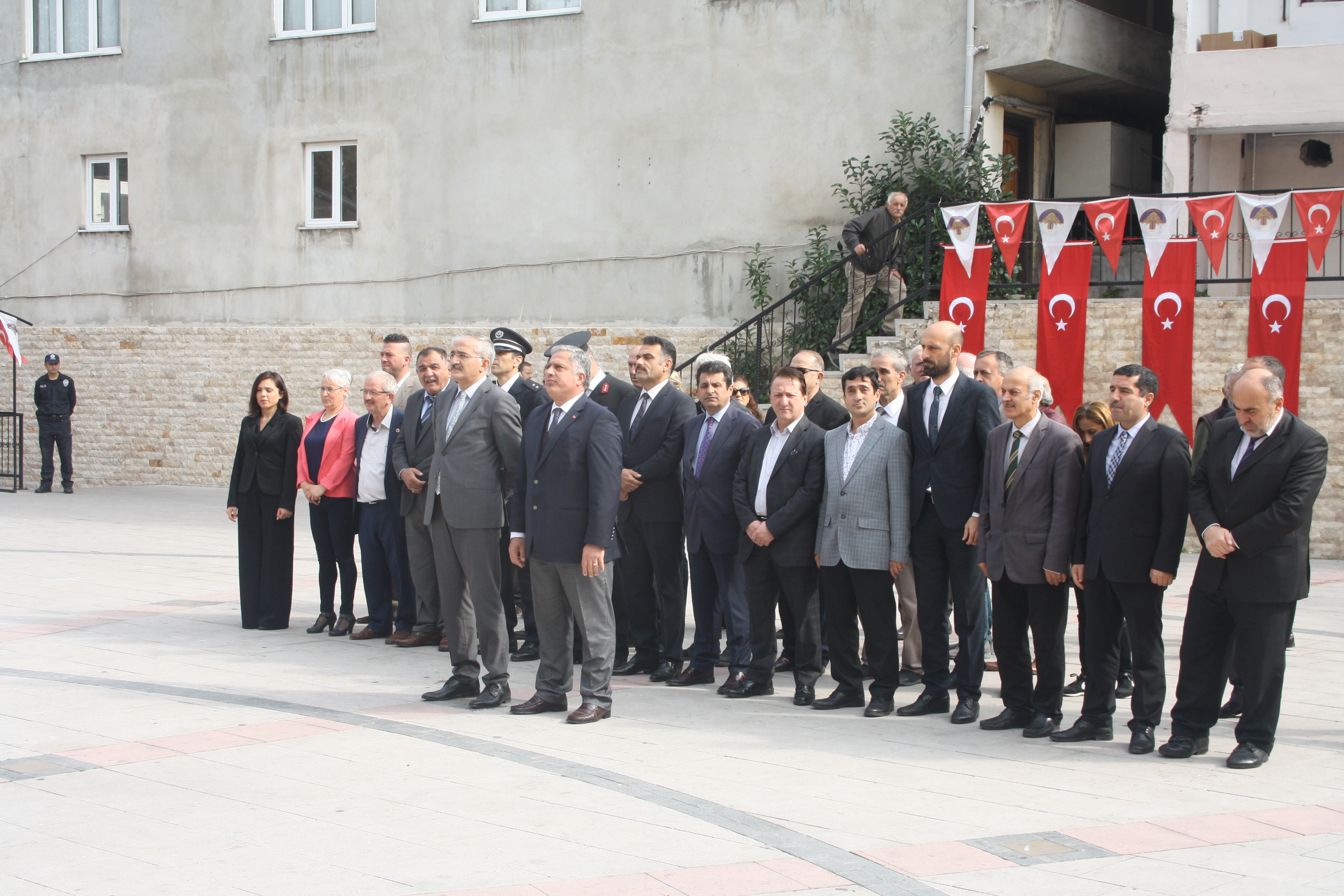 29 EKİM CUMHURİYET BAYRAMI ÇELENK TÖRENİ