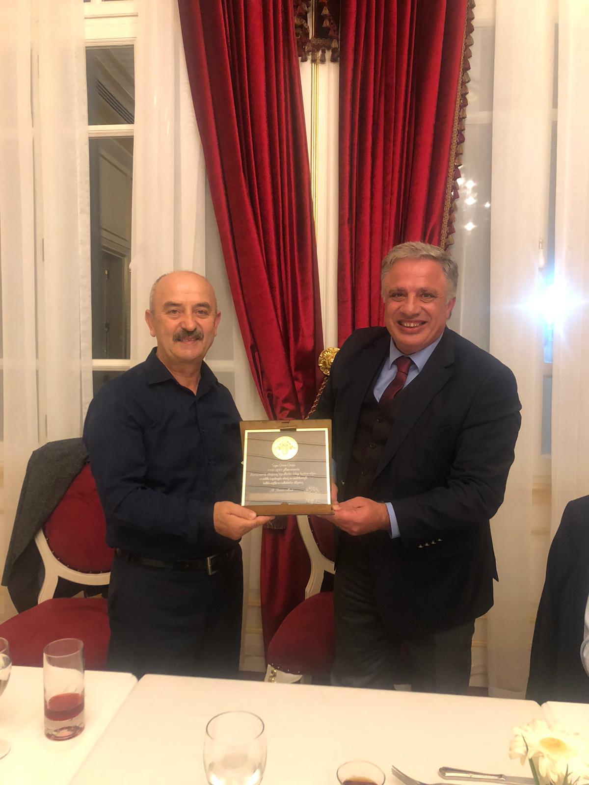 İLÇE NÜFUS MÜDÜRÜMÜZE VEDA YEMEĞİ