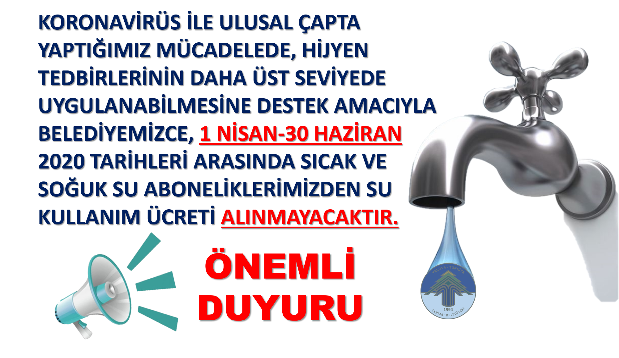 ÖNEMLİ DUYURU