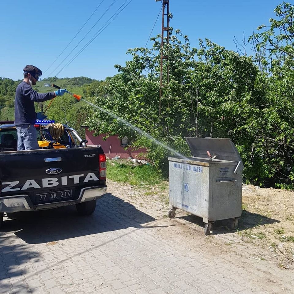 LARVA İLAÇLAMALARI DEVAM EDİYOR