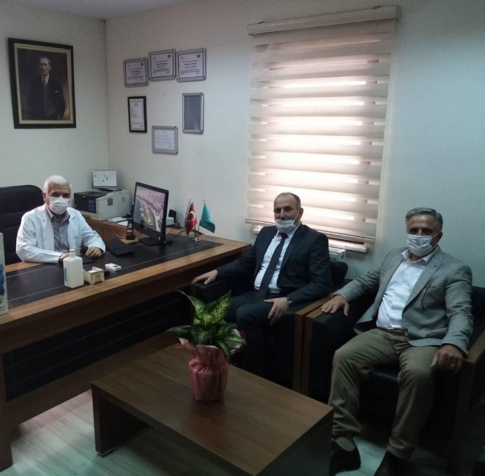 BAŞKAN ACAR' DAN YALOVA DEVLET HASTANESİ BAŞHEKİMLİĞİ' NE ZİYARET