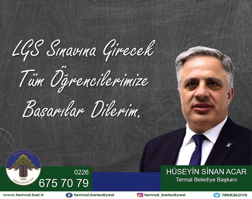 BAŞKAN ACAR' DAN ÖĞRENCİLERE MESAJ