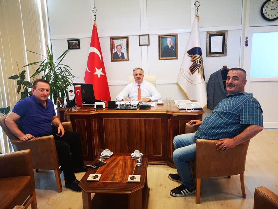 BAŞKANIMIZA ZİYARET