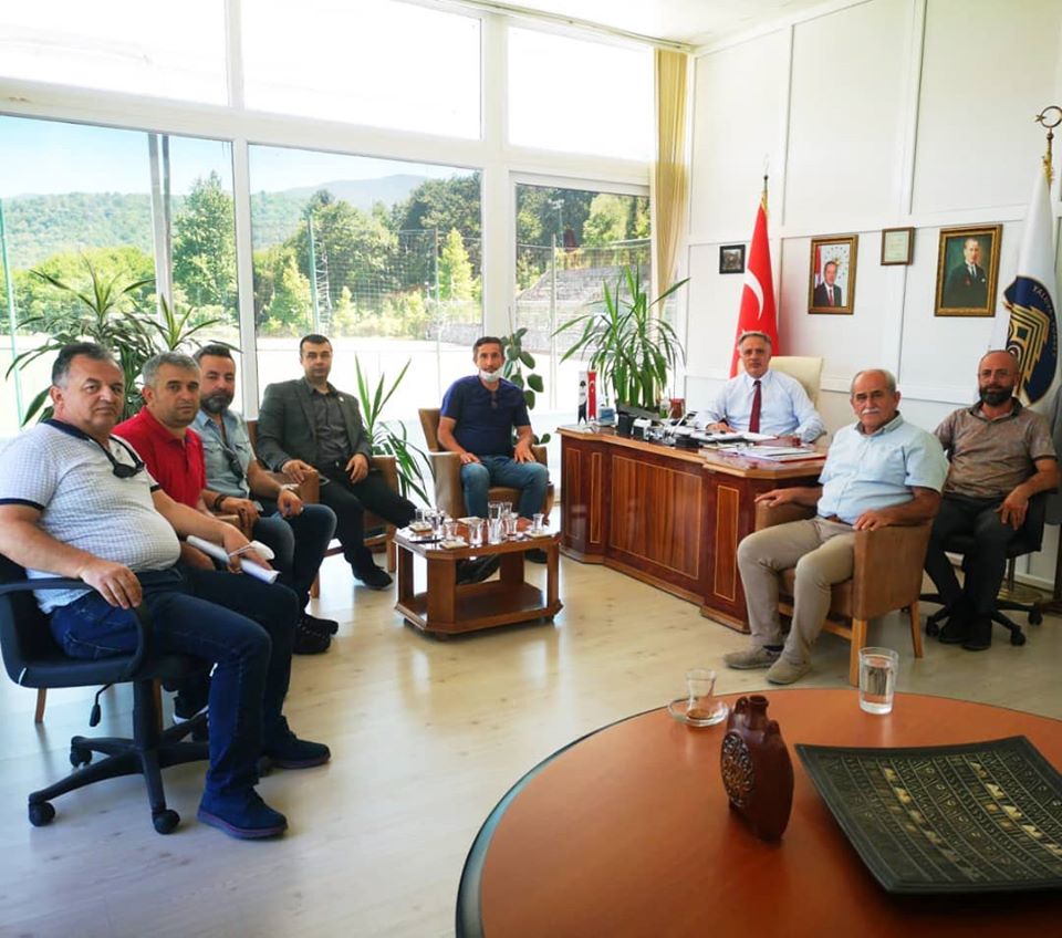 BAŞKANIMIZA ZİYARET