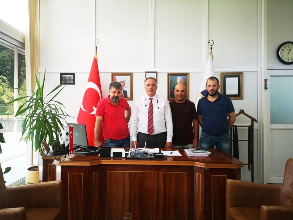 BAŞKANIMIZA ZİYARET