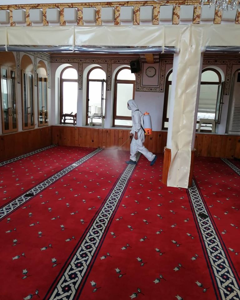 CAMİLERİMİZDE BAYRAM TEMİZLİĞİ