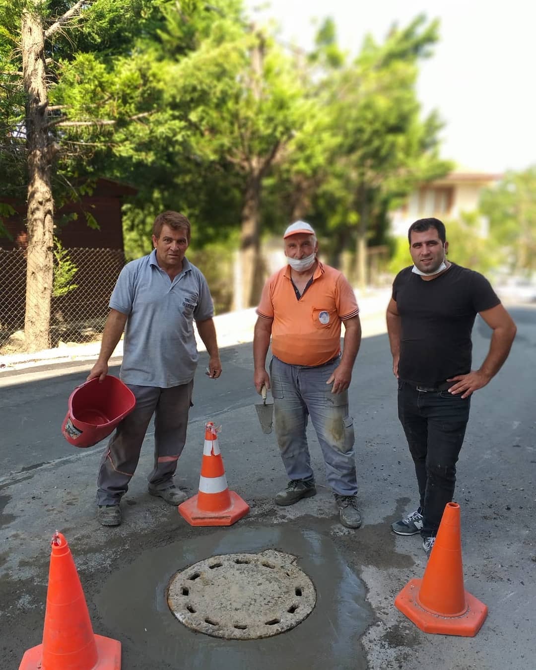 KANALİZASYON BACA KAPAKLARI ÇALIŞMALARI