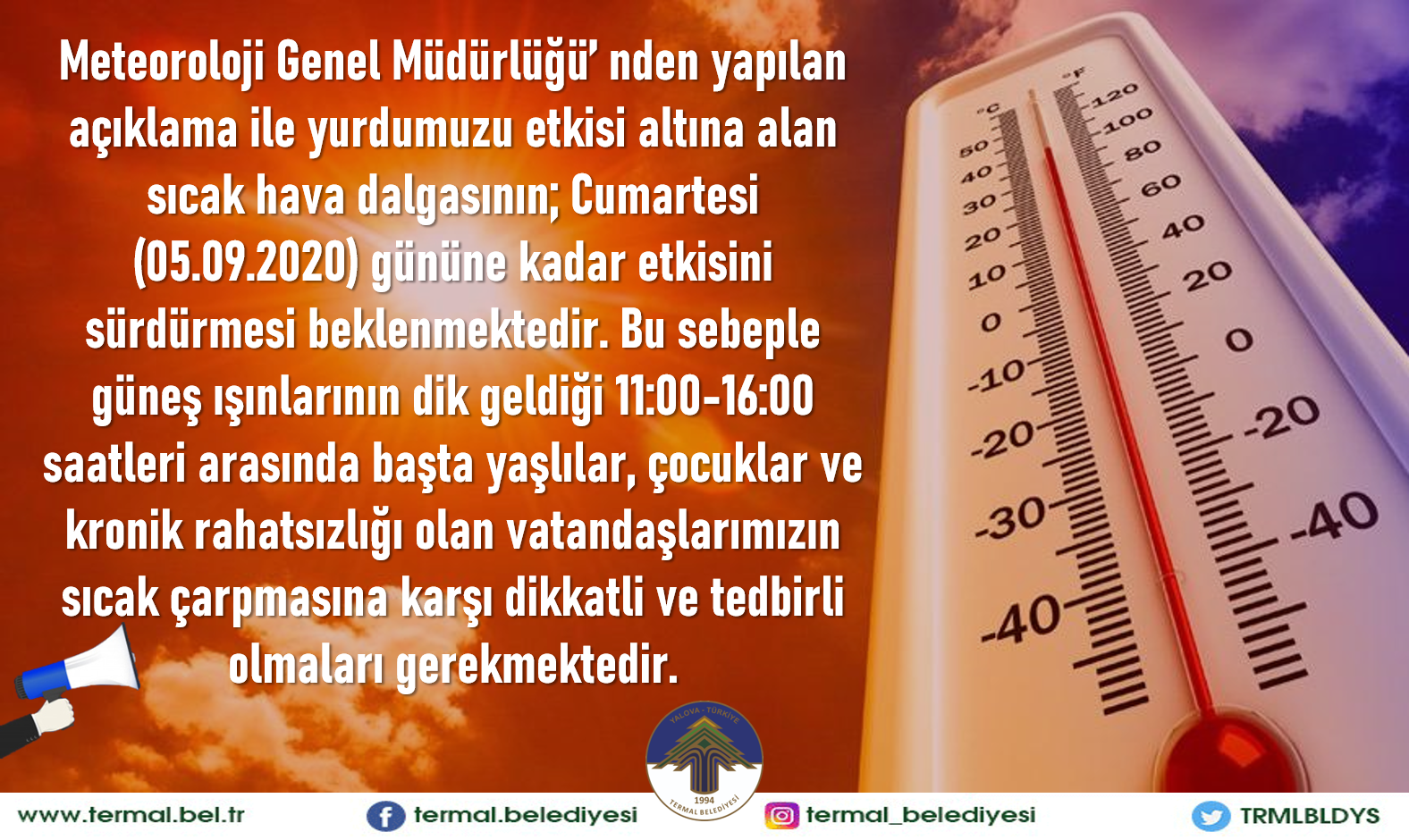 ÖNEMLİ DUYURU