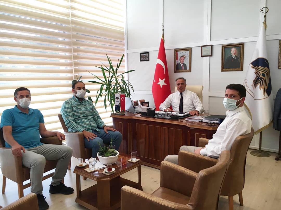BAŞKANIMIZA ZİYARET