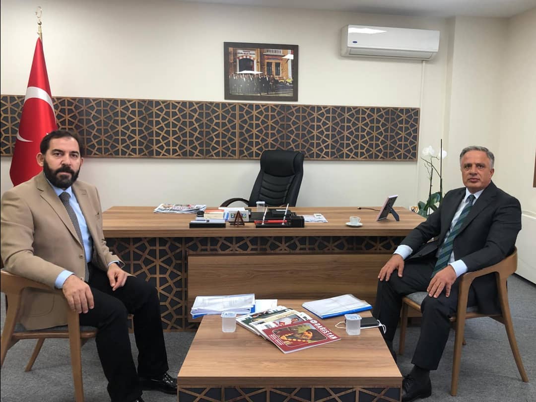 BAŞKANIMIZDAN İL GENEL MECLİS BAŞKANINA ZİYARET