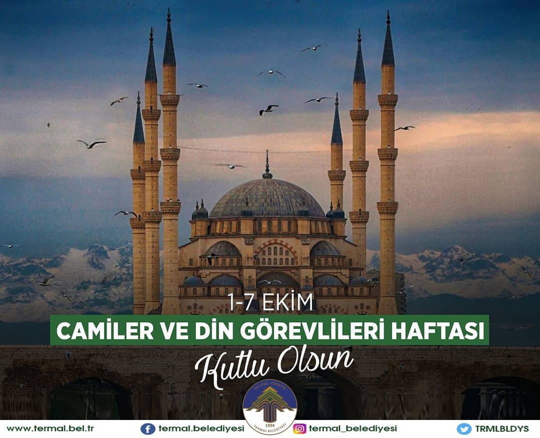CAMİLER ve DİN GÖREVLİLERİ HAFTASI