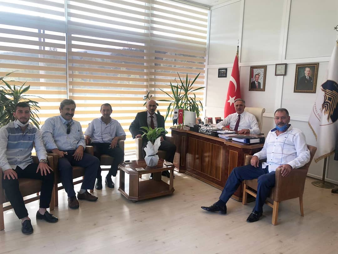 MHP İLÇE BAŞKANLIĞINDAN BAŞKANIMIZA ZİYARET