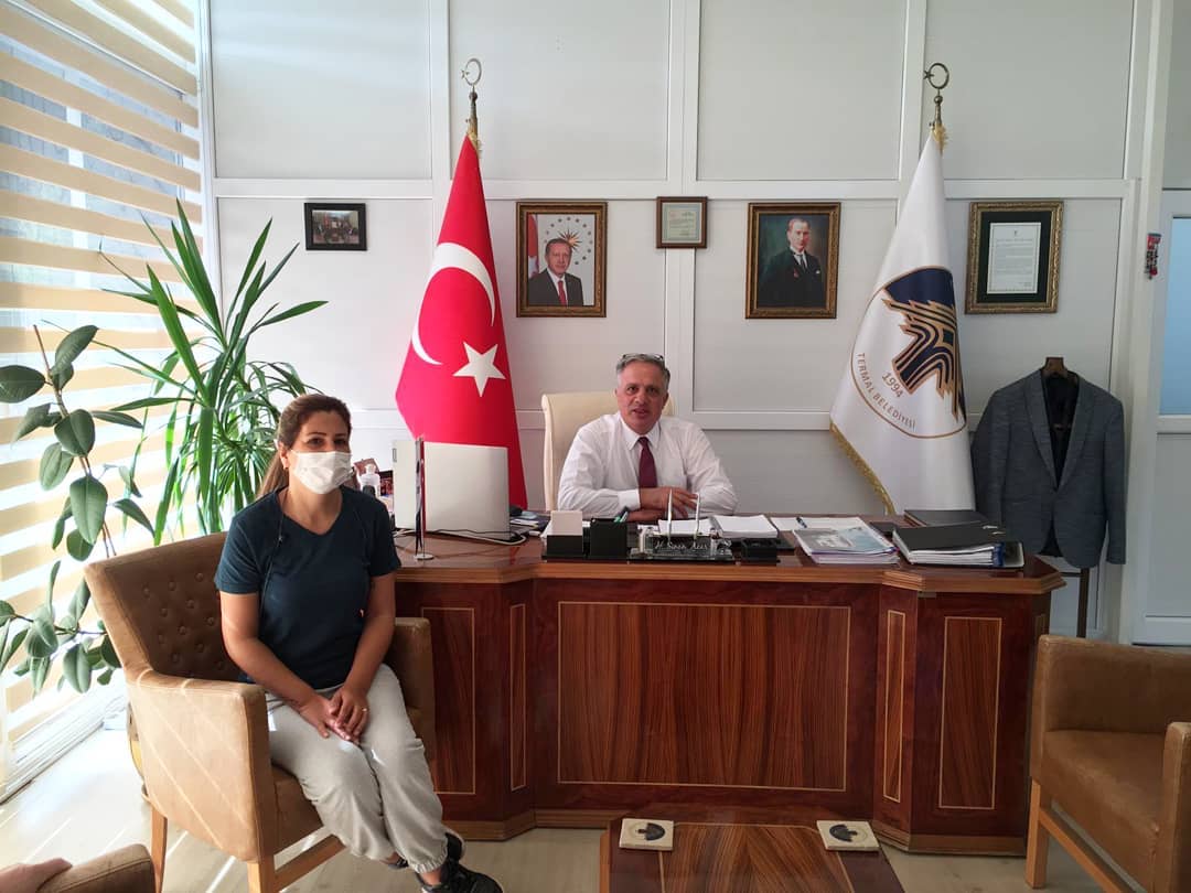BAŞKANIMIZA ZİYARET