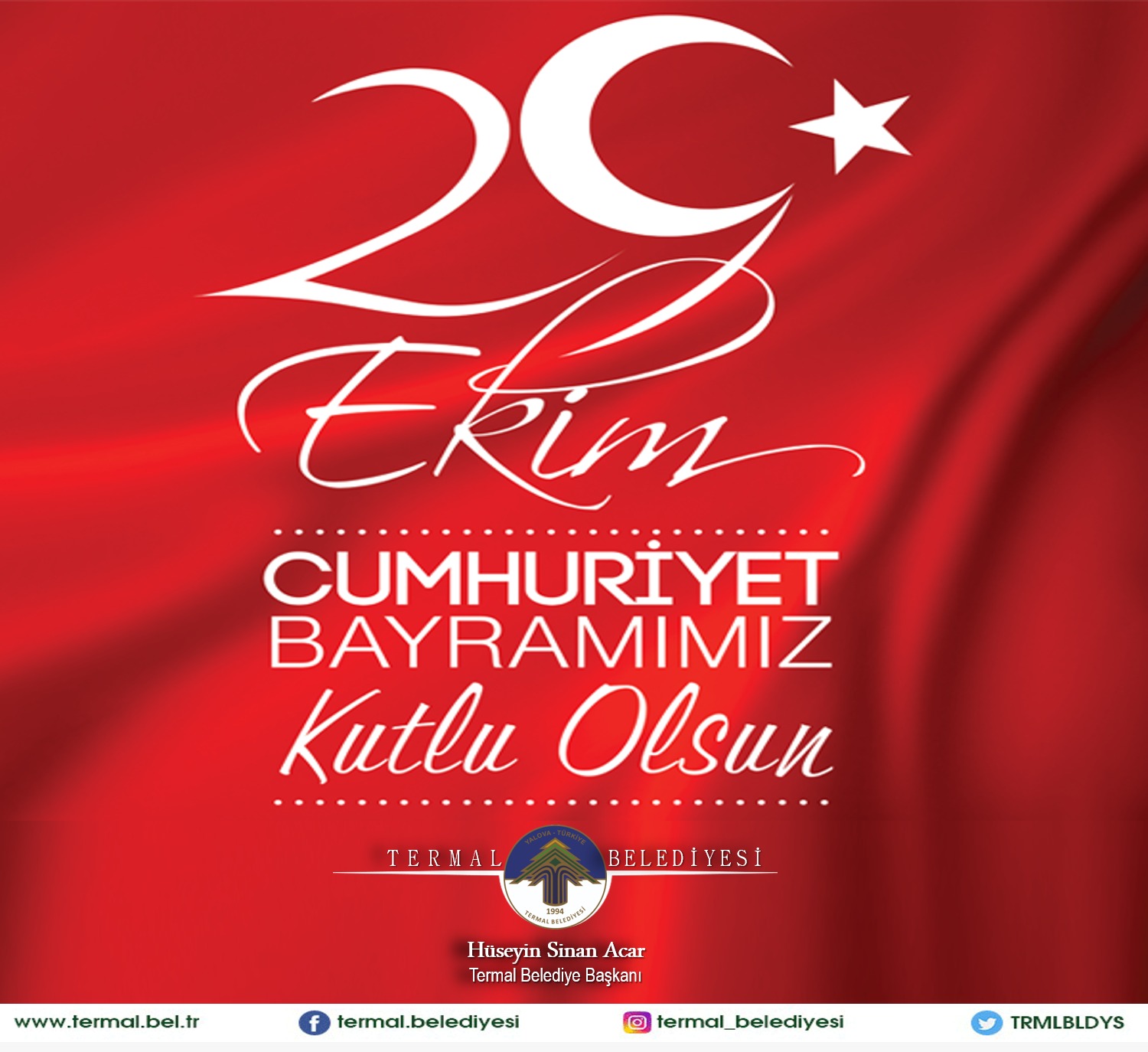 29 EKİM CUMHURİYET BAYRAMIMIZ KUTLU OLSUN