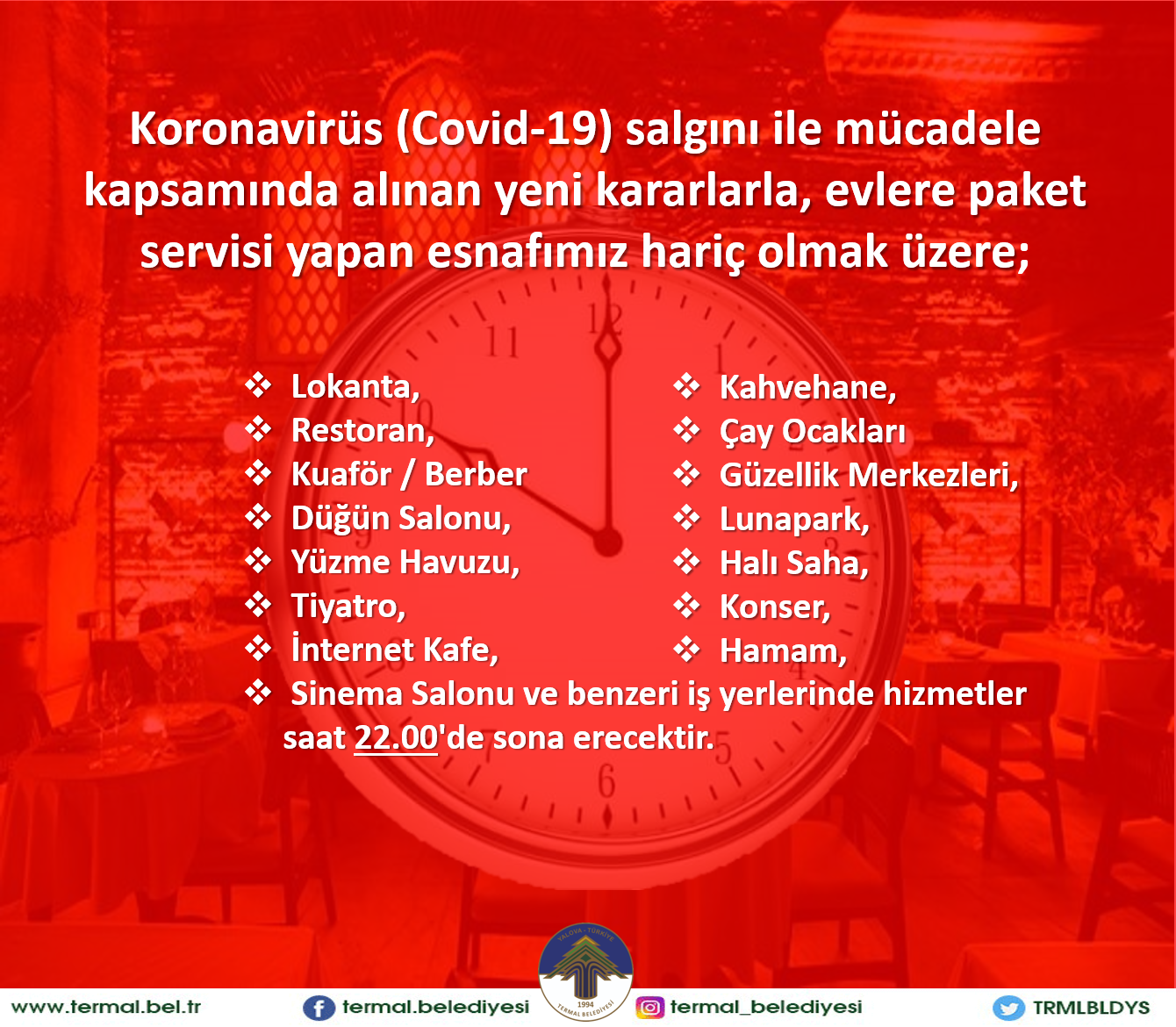 ÖNEMLİ DUYURU
