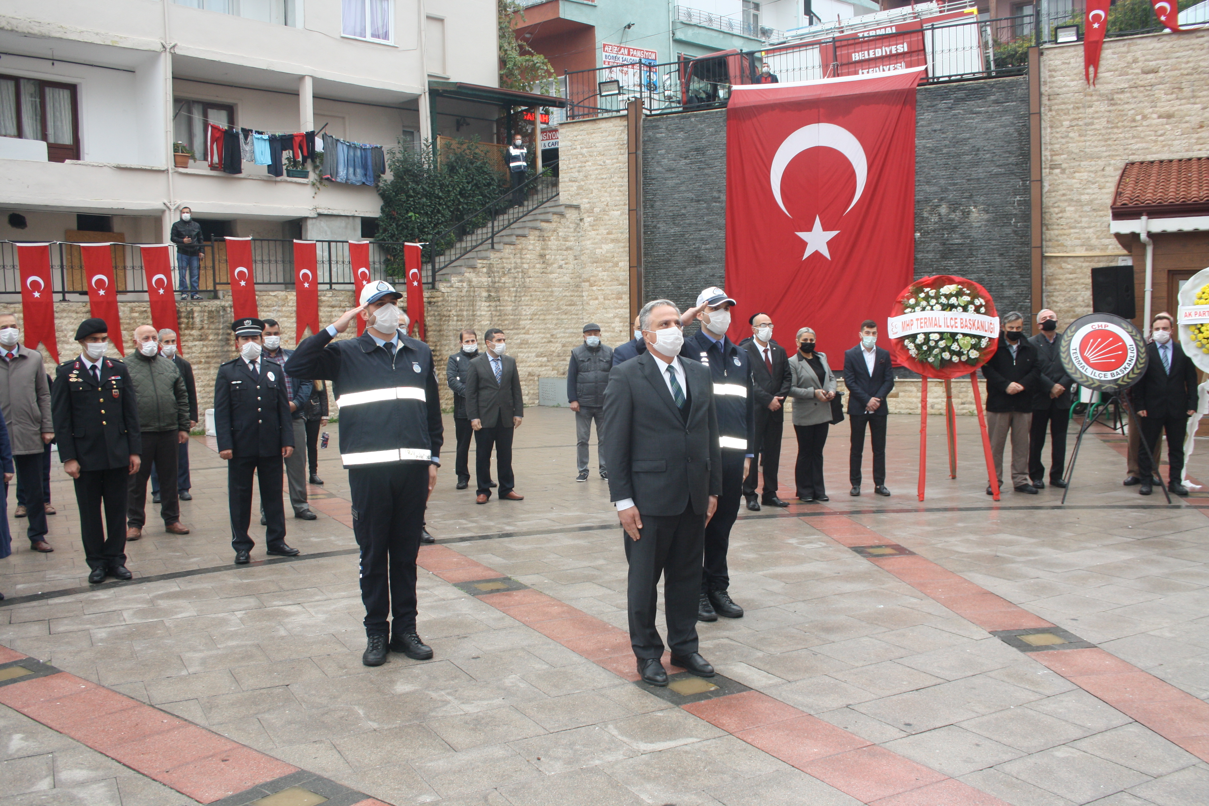 10 KASIM ATATÜRK'Ü ANMA ve ÇELENK TÖRENİ