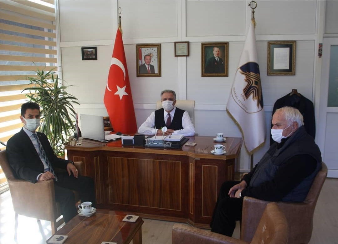 ERKAN ADIGÜZEL' DEN BAŞKANIMIZA ZİYARET