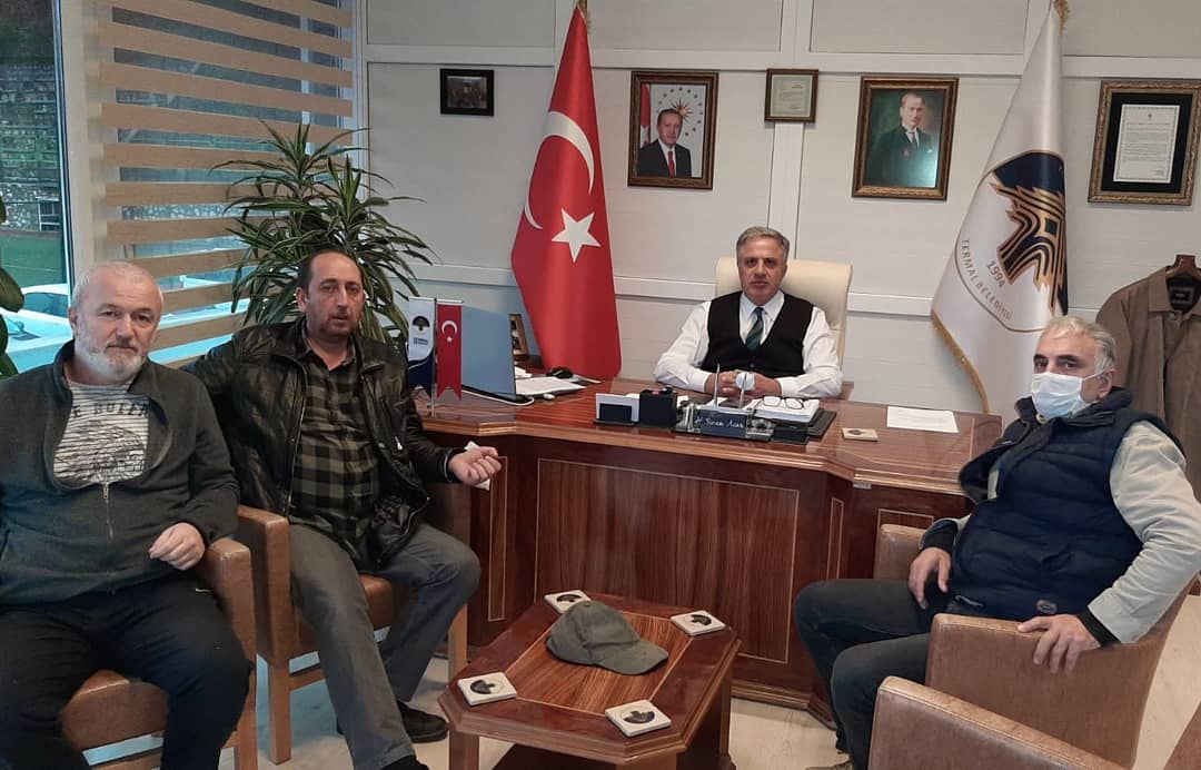 BAŞKANIMIZA ZİYARET