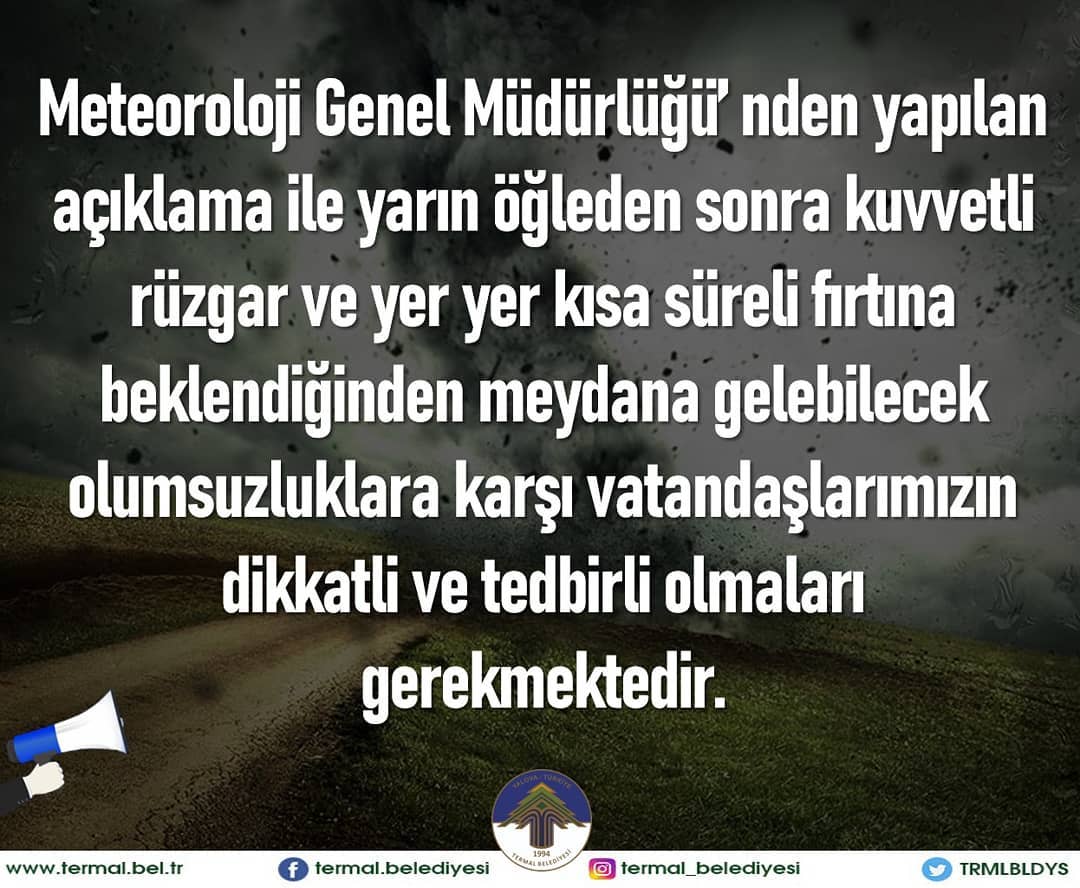 VATANDAŞLARIMIZIN DİKKATİNE!
