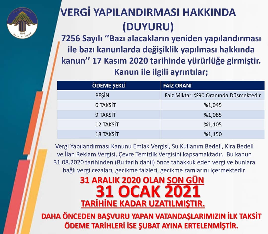 VATANDAŞLARIMIZIN DİKKATİNE