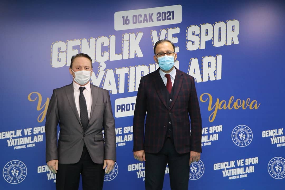 GENÇLİK VE SPOR BAKANIMIZ YALOVA' DA