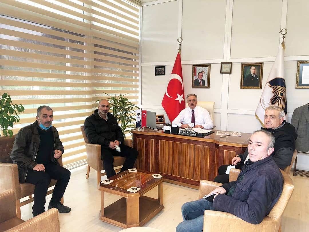 BAŞKANIMIZA ZİYARET