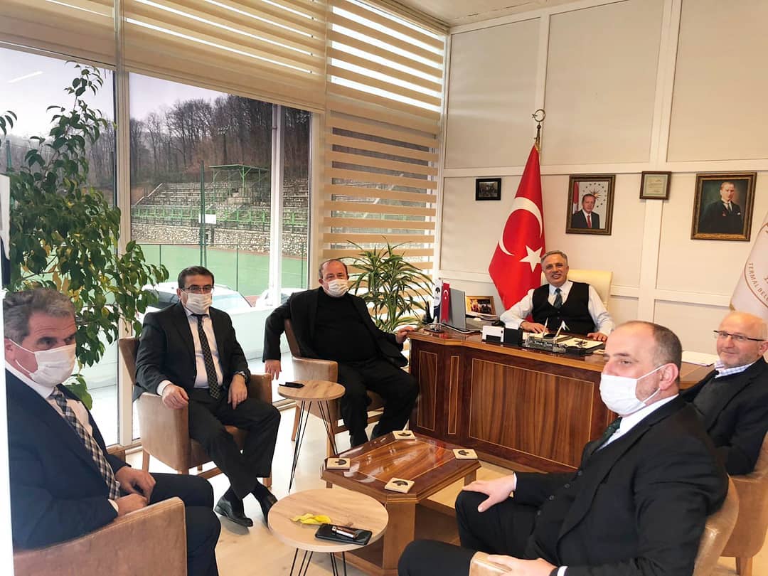 BELEDİYE BAŞKANLARINDAN ZİYARET