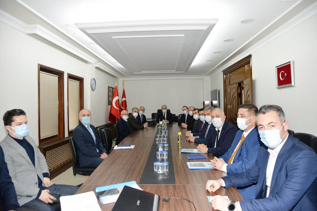 BELEDİYE BAŞKANLARI TOPLANTISI