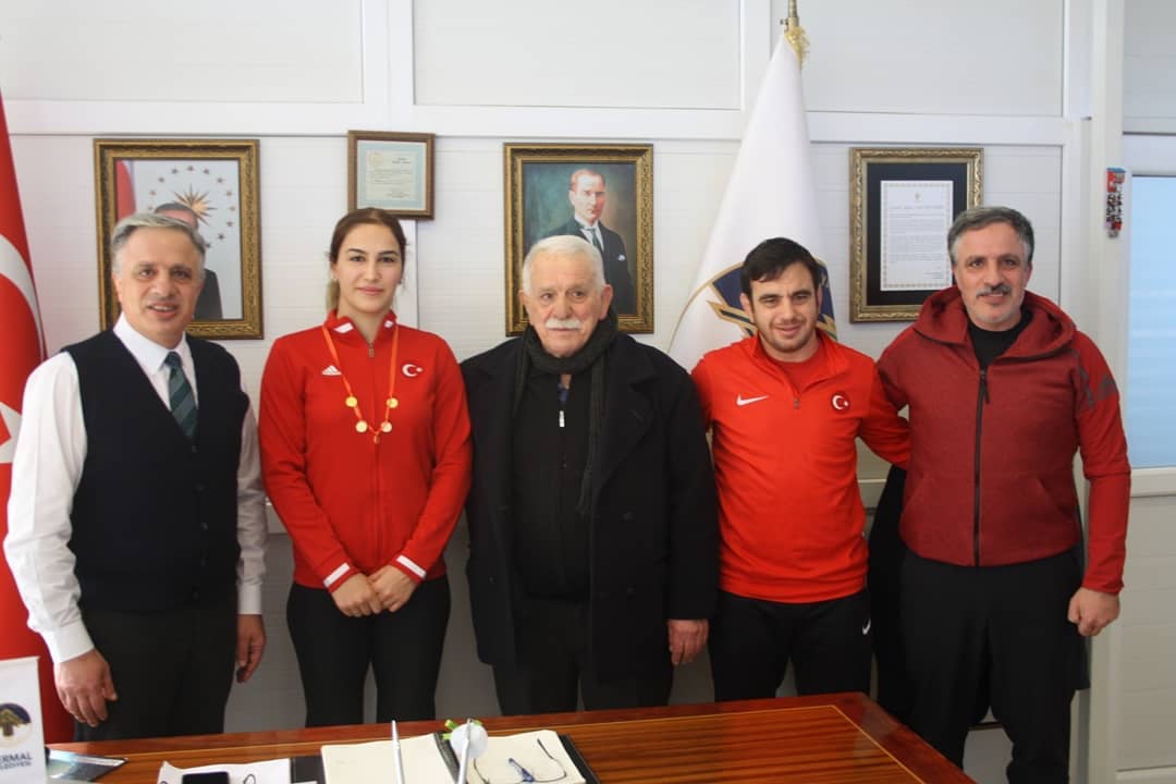 MİLLİ GURURUMUZ BUSE TOSUN' U AĞIRLADIK