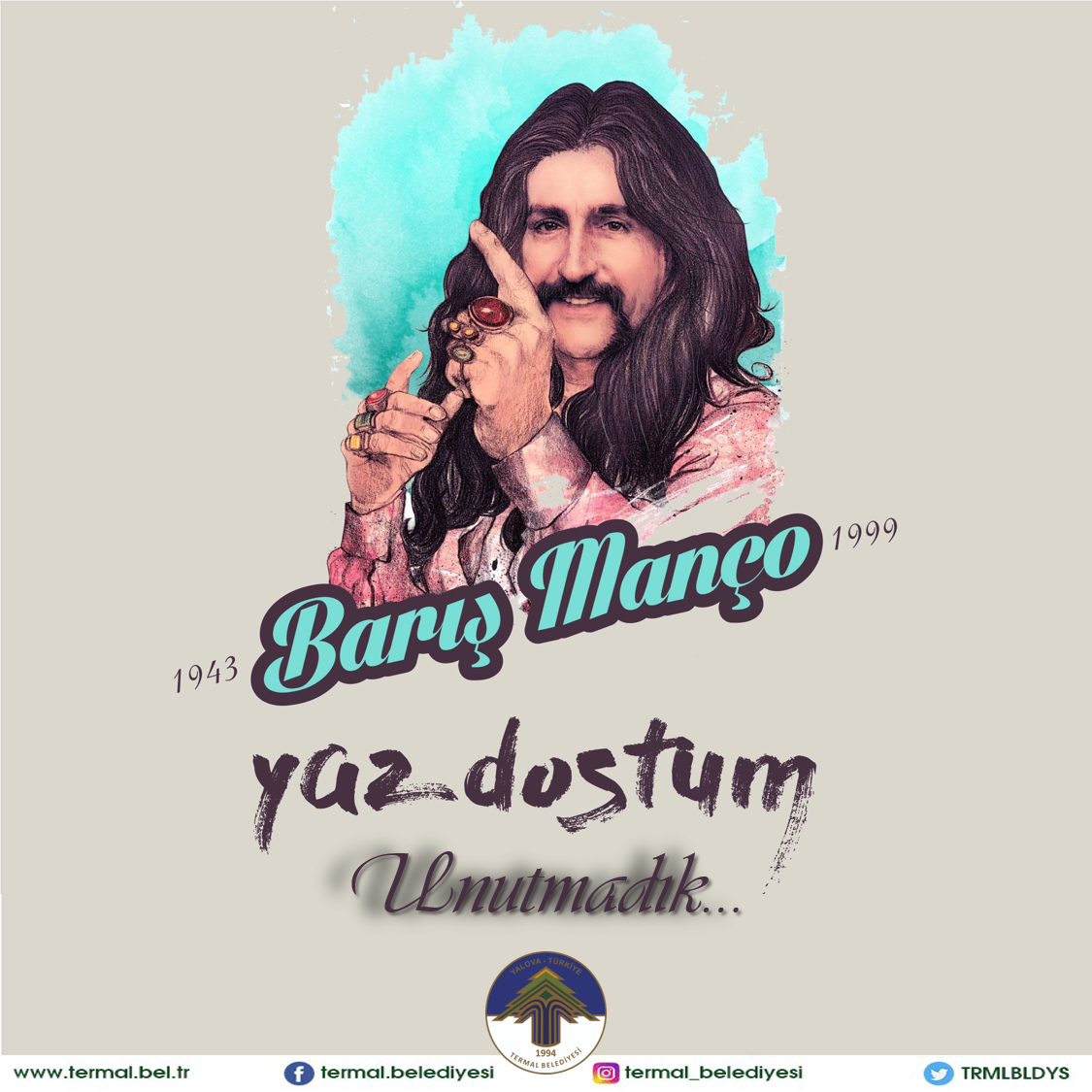 BARIŞ MANÇO VEFAT YILDÖNÜMÜ