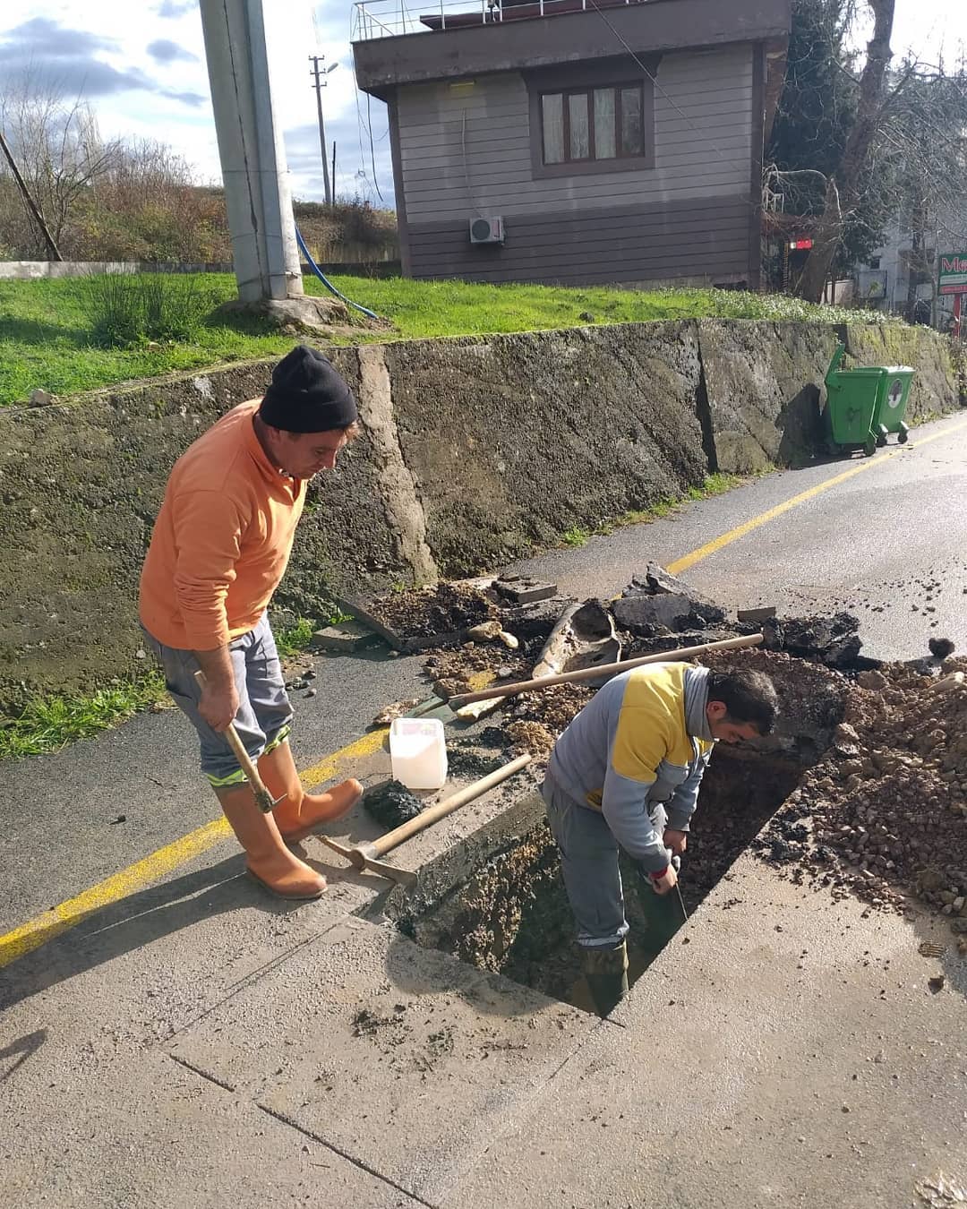SU BORUSU ARIZASI ONARILDI