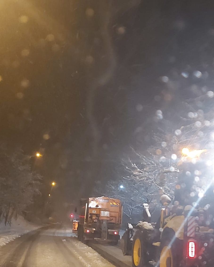 KAR ÇALIŞMALARI DEVAM EDİYOR