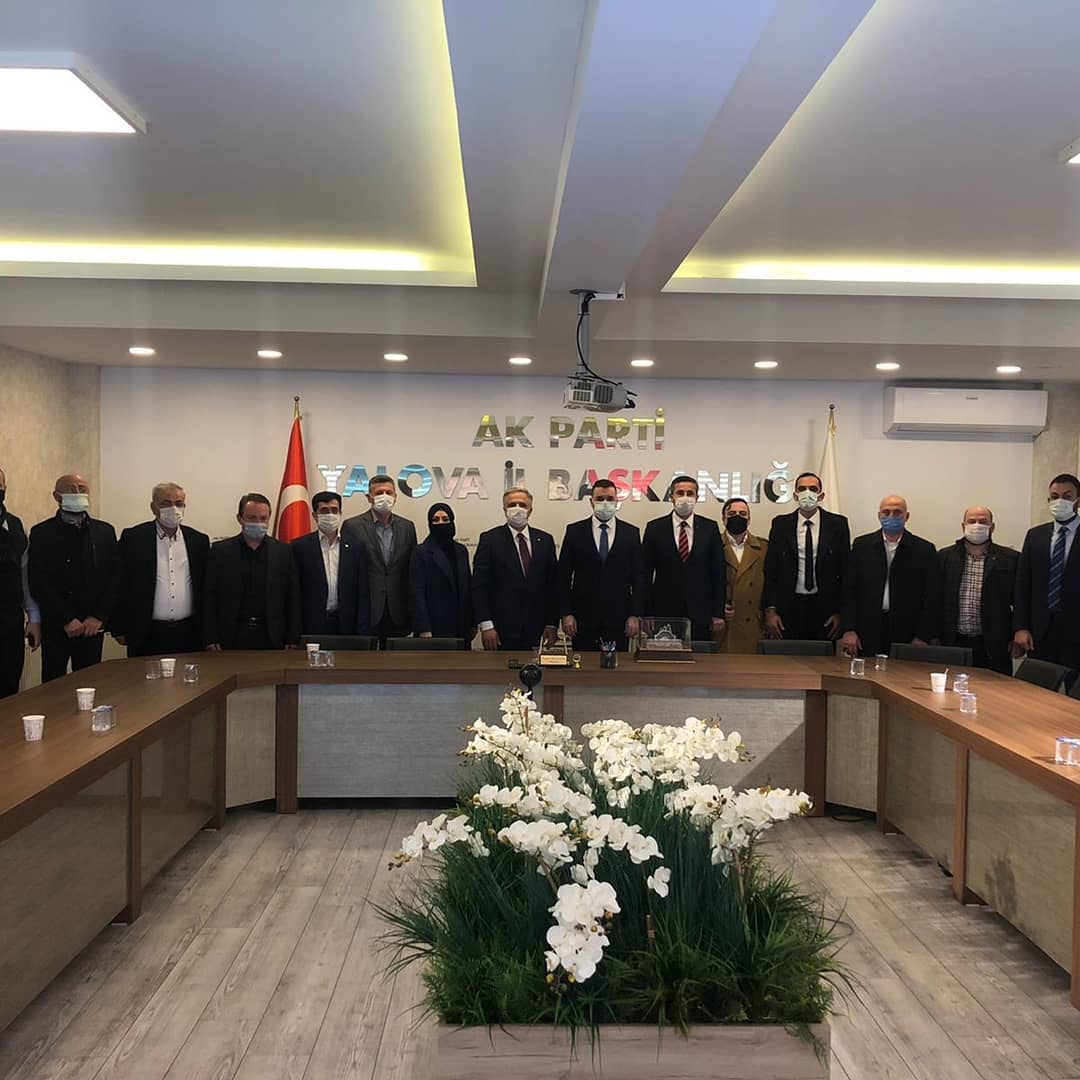 YALOVA AK PARTİ İL BAŞKANLIĞINA ZİYARET
