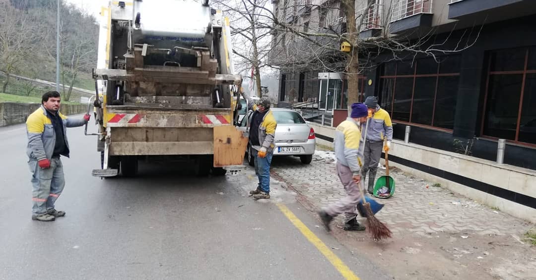 TEMİZLİK ÇALIŞMALARIMIZ DEVAM EDİYOR