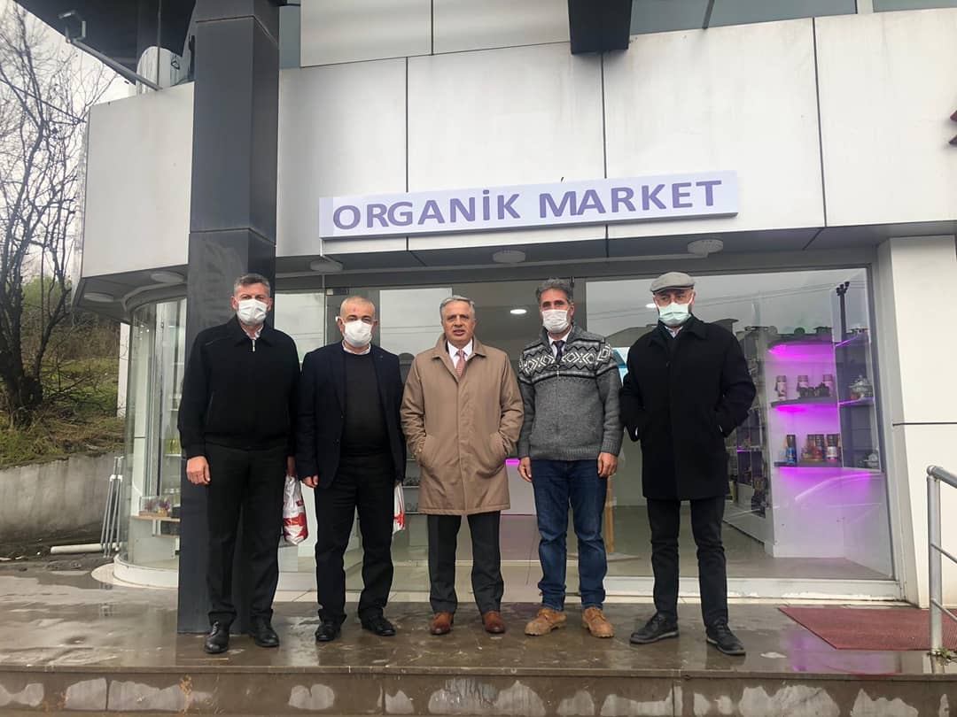ORGANİK MARKET' E ZİYARETTE BULUNDUK