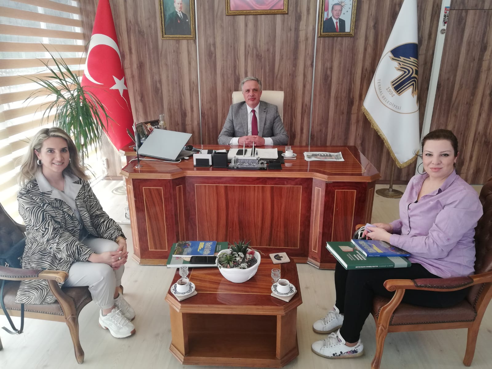 BAŞKANIMIZA ZİYARET