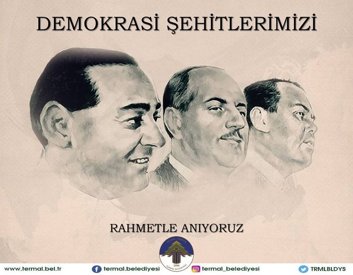 DEMOKRASİ ŞEHİTLERİMİZİ ANIYORUZ