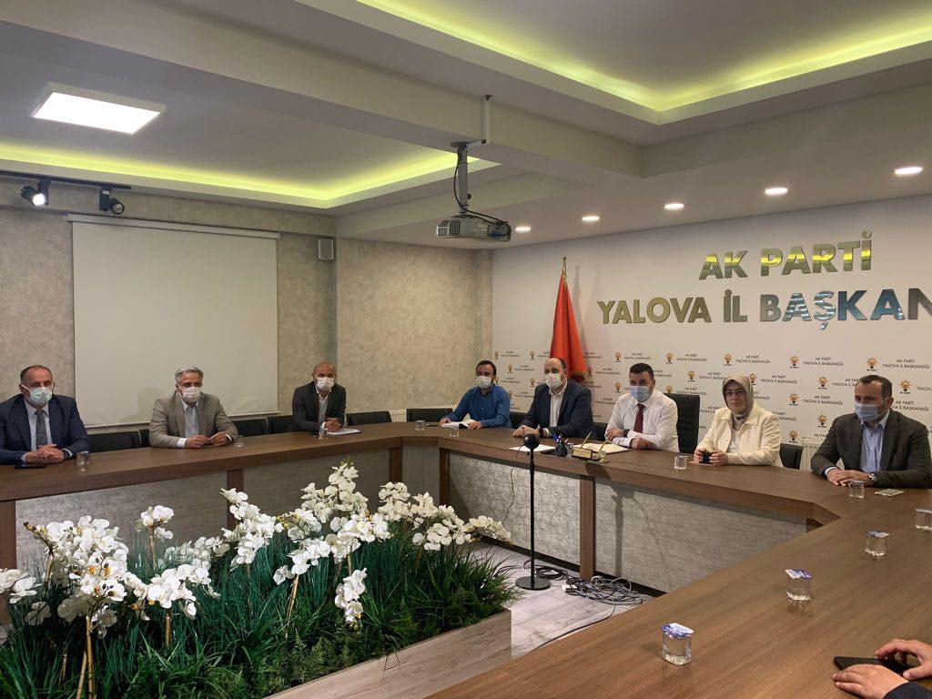 BAŞKANIMIZ İL BAŞKANLIĞINDA DÜZENLENEN TOPLANTIYA KATILDI