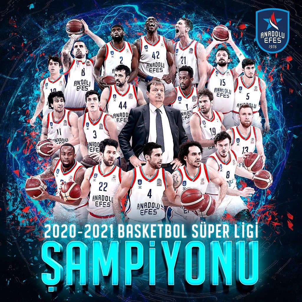 ŞAMPİYON ANADOLU EFES!