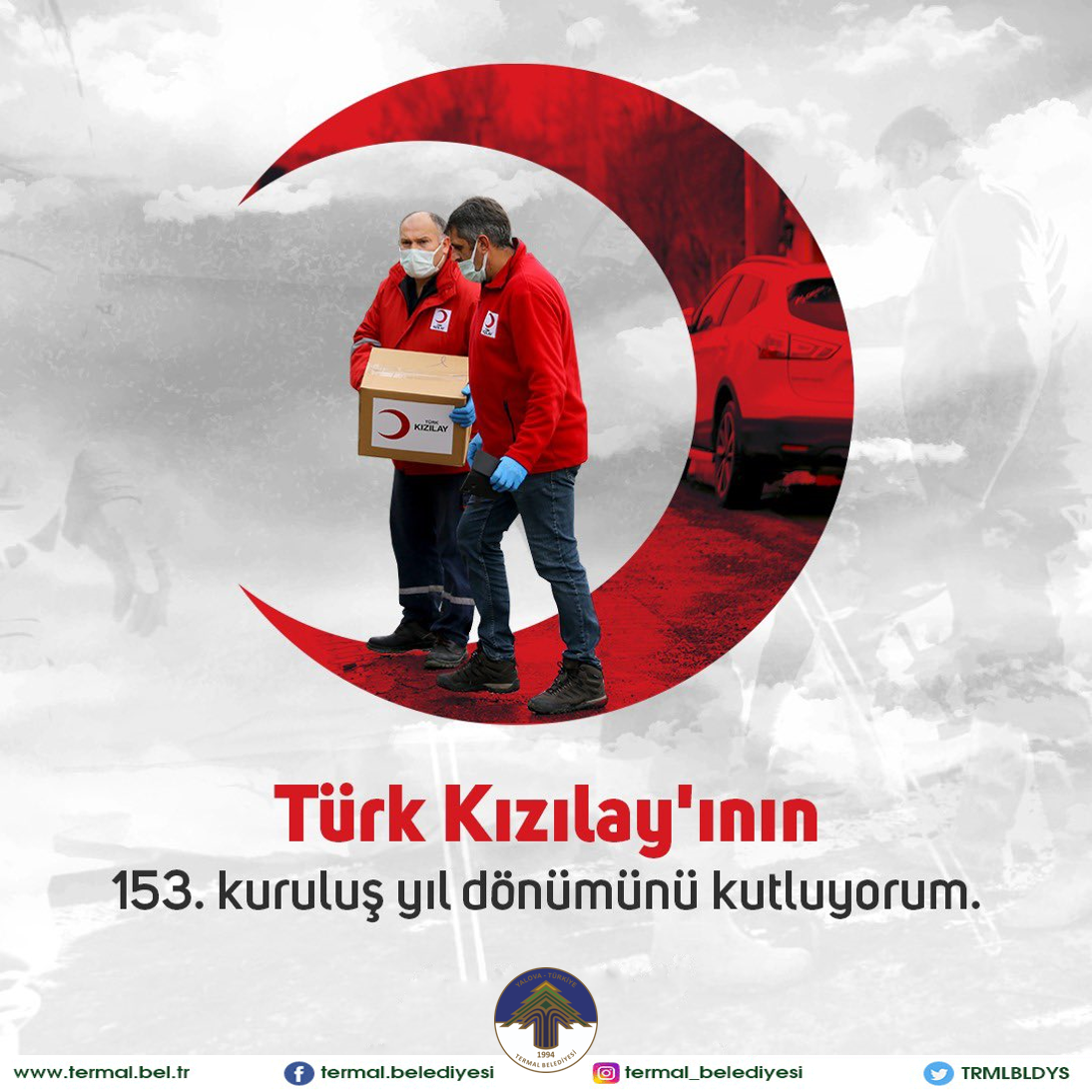 KIZILAY'IN 153.YILI KUTLU OLSUN