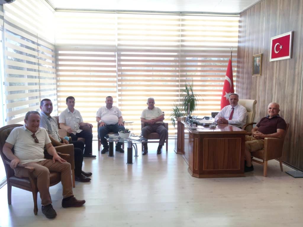 BAŞKANIMIZA ZİYERET