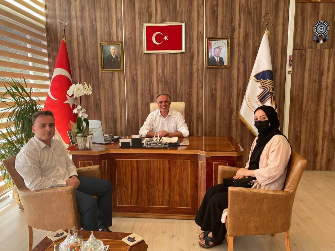 BAŞKANIMIZA ZİYARET