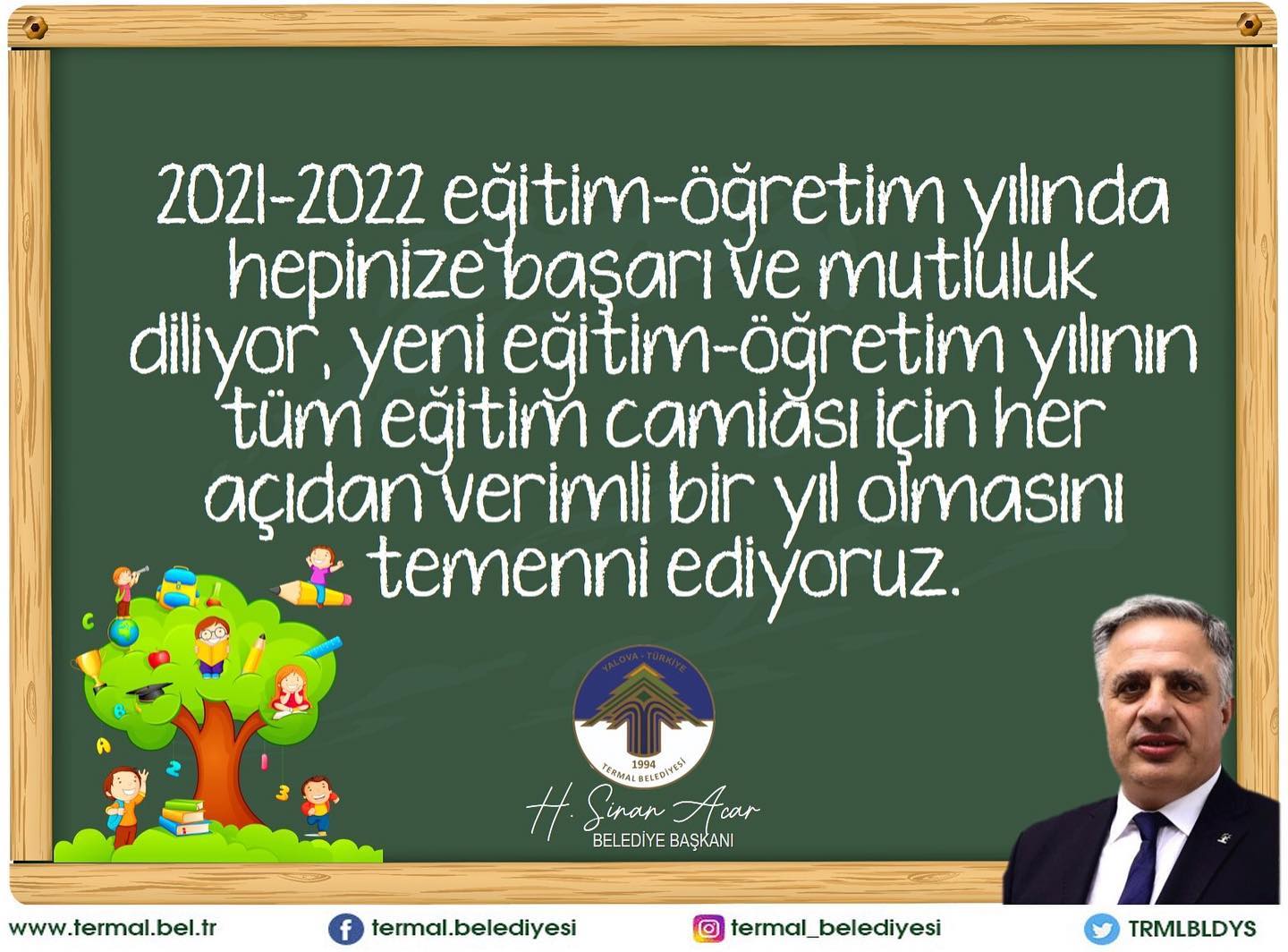 YENİ EĞİTİM-ÖĞRETİM YILI